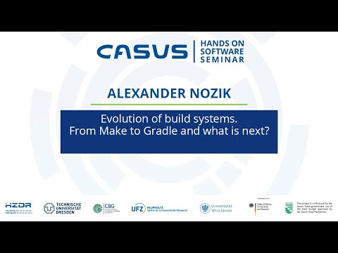 Hands on Software Seminar | Alexander Nozik | 2021-12-14