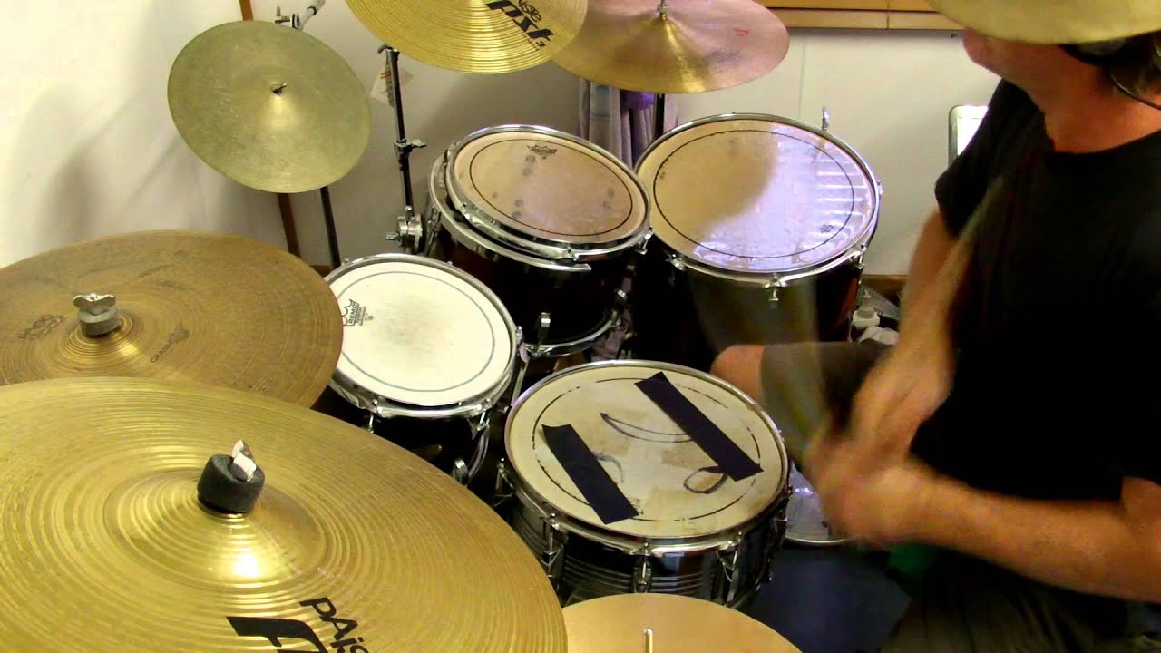 Streets of San Francisco theme song drum cover YouTube