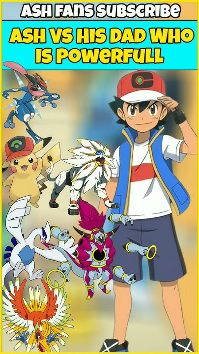 Pokemon Last Episode Ash Vs His Father Ash Vs His Dad | Who Is Powerfull | Final Battle | #pokemon #shorts