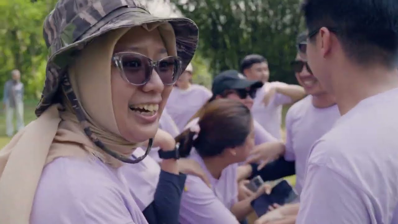 Outbound Magelang Rafting Sungai Elo Bank BNI Jakarta Divisi Commercial 1