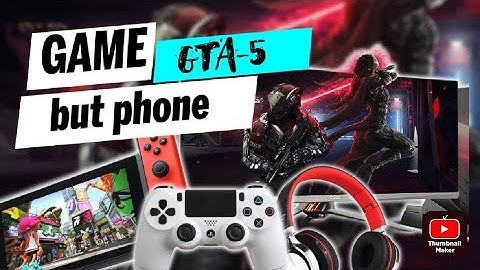 Gta 5 in phone also by using joy ark 🤩