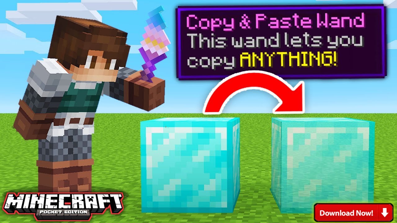 √copy and paste mod minecraft pe 1.17 Copy and Paste addon for mcpe