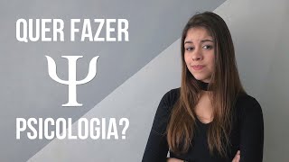 CURSO DE PSICOLOGIA - O que você precisa saber