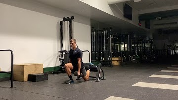 1 DB RFE Split Squat
