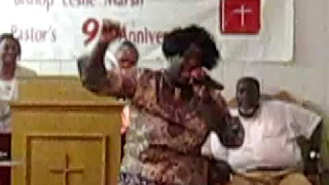 Evangelist  Constance Downing singing