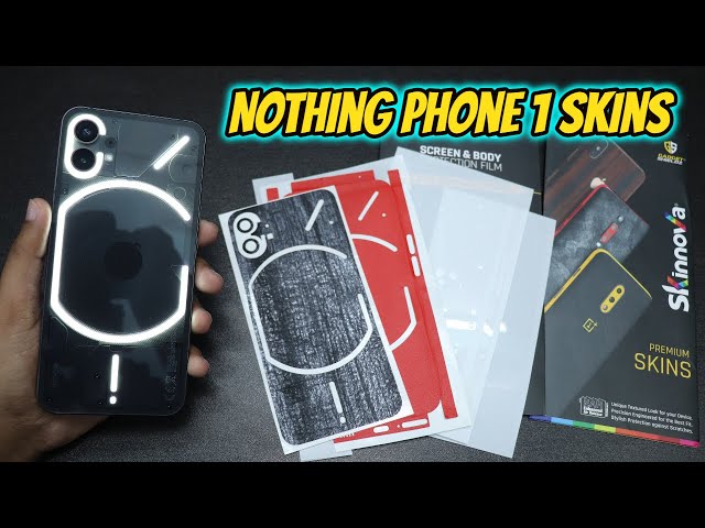 Este skin convierte tu iPhone o Samsung en un Nothing Phone 1