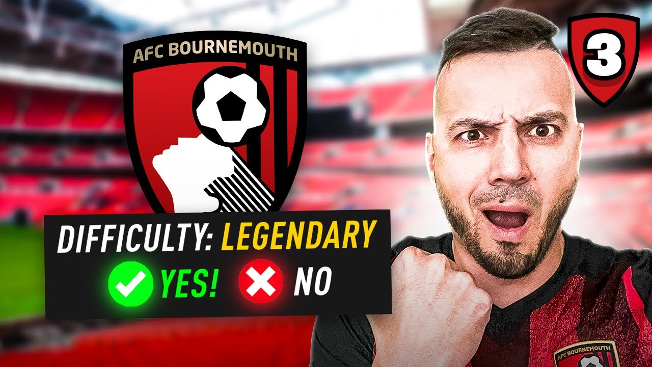 Bournemouth Champions League Draw + Legendary Difficulty! - YouTube