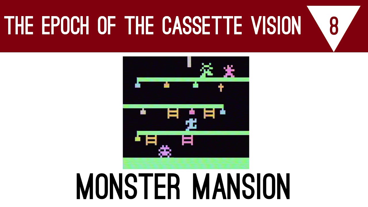 The Epoch of the Cassette Vision 8 - Monster Mansion - YouTube
