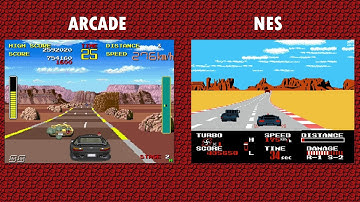 Arcade Vs NES - Chase H.Q.