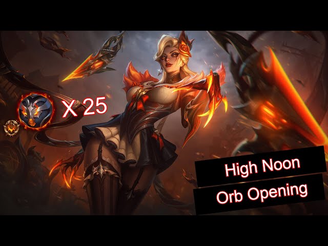 25 High Noon 2024 Orbs - $50 Worth of Orbs +1 grab bag - League of Legends class=