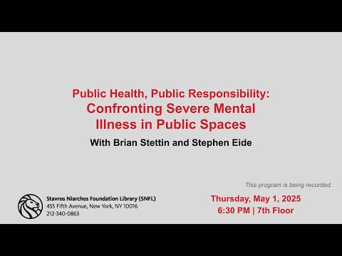 Brian Stettin: Public Health, Public Responsibility