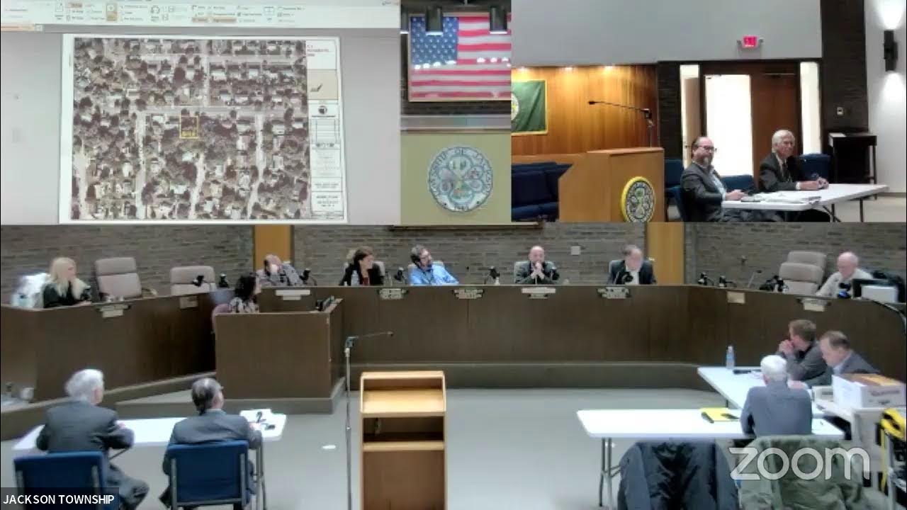 Jackson TWP Zoning Board Meeting Mar 15, 2023 YouTube