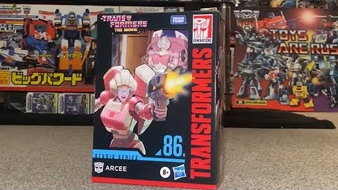 Transformers studio series 86 deluxe Arcee complete transformation process video. SS the movie