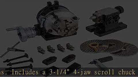 Grizzly Industrial T25937 - 5" Rotary Table