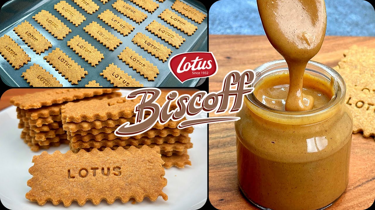 Homemade Lotus Biscoff Cookies & Spread Recipe