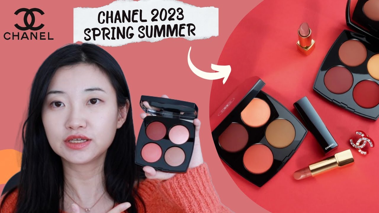 Chanel Spring Summer 2023 swatches and reviewEyeshadow and blush