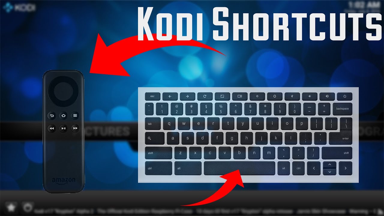 Kodi Shortcuts Make Your Life Easier - YouTube