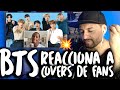 😱 BTS REACCIONA A SUS FANS 🔥 BTS mirando covers de fans en YouTube | REACCION NANO 2023