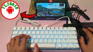 Reality of keyboard mouse mobile || how to play free fire with keyboard mouse in mobile