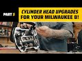 How to upgrade cylinder heads on a  milwaukee eight engine  weekend wrenching