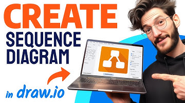 How to CREATE SEQUENCE DIAGRAM in draw.io (Step by Step) 2025