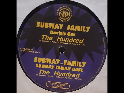 Subway Family — SUBWAY FAMILY BASE - The Hundred