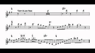 Benny Goodman's solo on After You've Gone chords