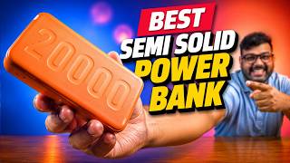 BEST Power Bank 2026 โก Ambrane Stellar 20K Review - SEMI Solid Powerbank!!