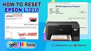 How To Reset Epson L3210 Printer With Resetter Inkfinite