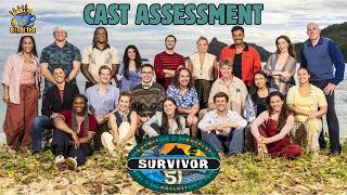 Survivor 51 Cast Assessment | #survivor | #survivor51