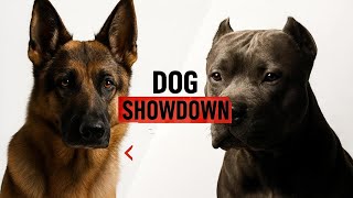 Ultimate Dog Showdown: German Shepherd vs Pitbull
