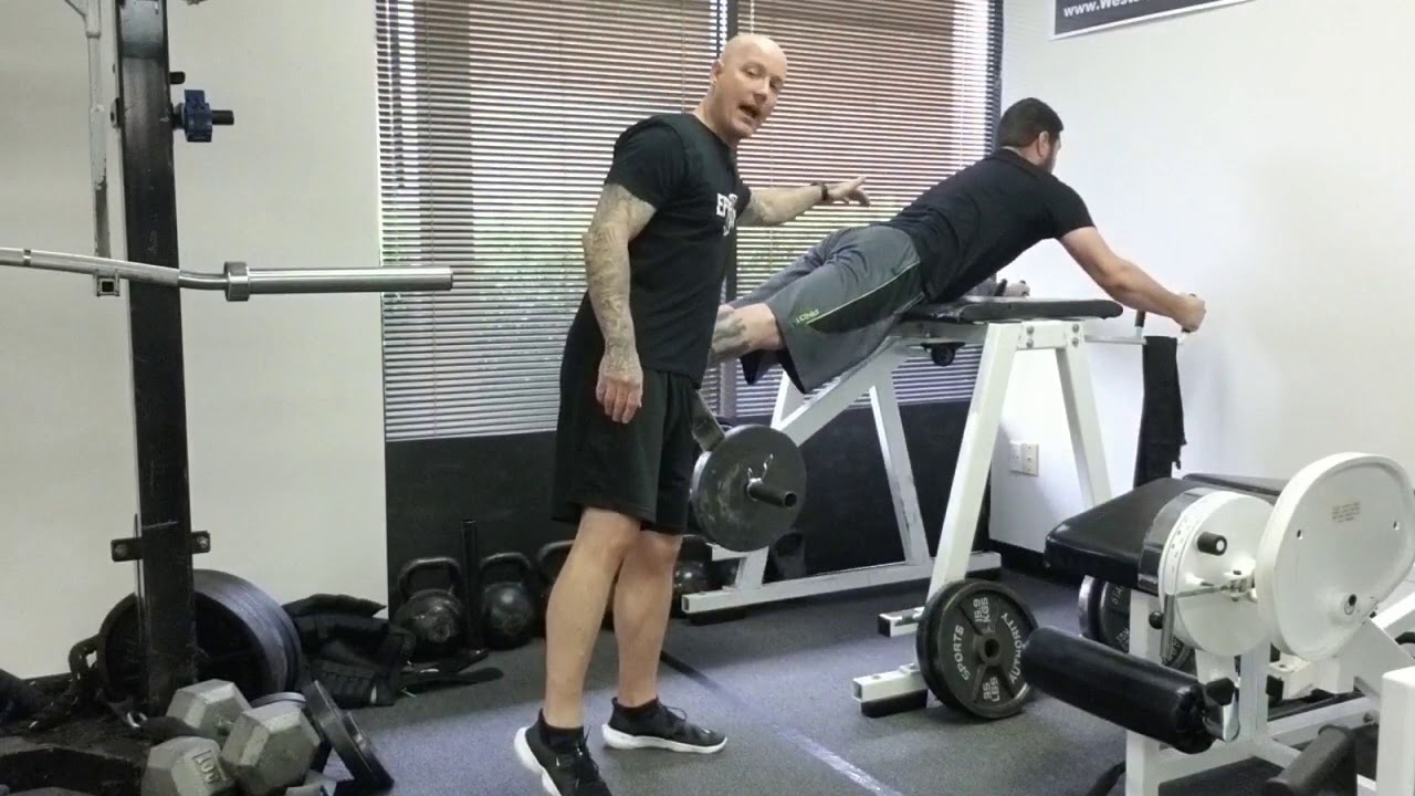 Strength Training for Combat Athletes The Reverse Hyper YouTube