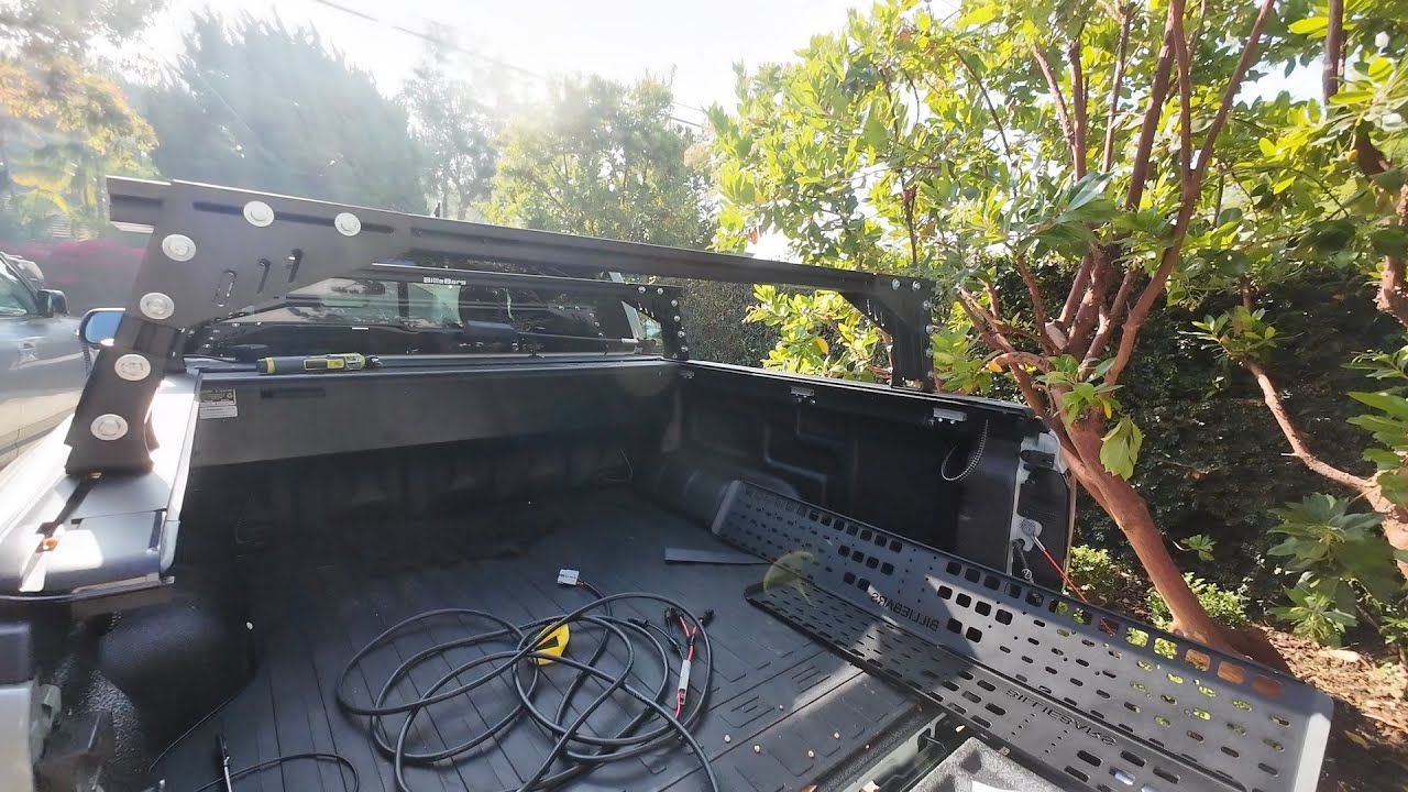 2024 Ranger Raptor (USA) Billie Bars Low Profile Rack for Tonneau Cover ...