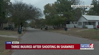 Three injured after shooting in Shawnee