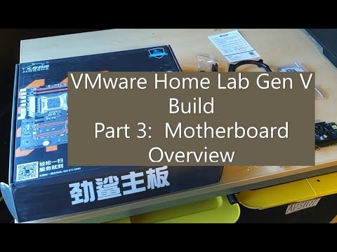 VMware Home Lab Gen V Build Part 3 Motherboard Overview