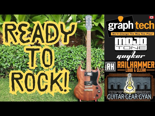 Epiphone SG Special VE Modded With Railhammer Pickups & Much More