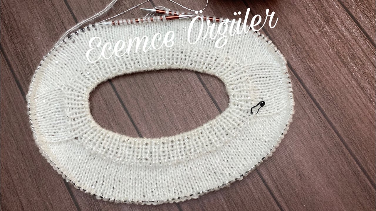 APOLET OMUZLU ÖRGÜ KAZAK YAPIMI 1.BÖLÜM 