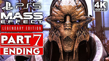 MASS EFFECT LEGENDARY EDITION PS5 ENDING Gameplay Walkthrough Part 7 [4K 60FPS] - No Commentary