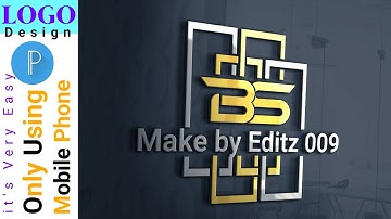 BS unique & professional logo design How to make logo mobile phone  pixellab Editing tutorials