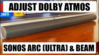 Sonos Dolby Atmos Settings Guide: Arc, Arc Ultra & Beam