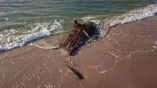 Chatham, Cape Cod Shipwreck by Drone Part 1