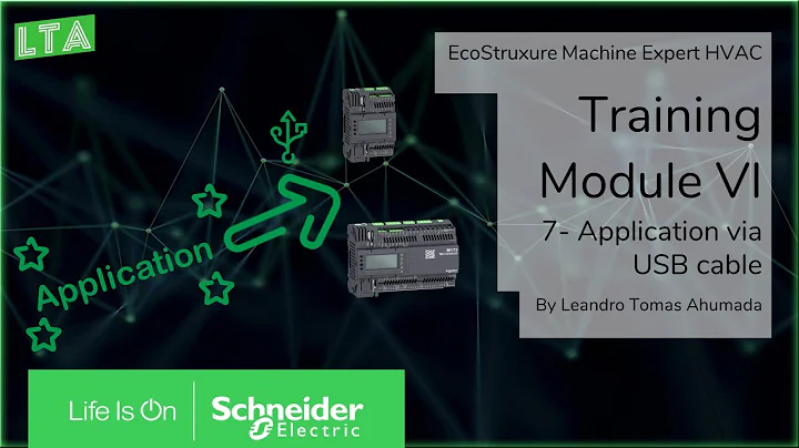 EcoStruxure Machine Expert HVAC Training - M6.7 Download via USB Cable