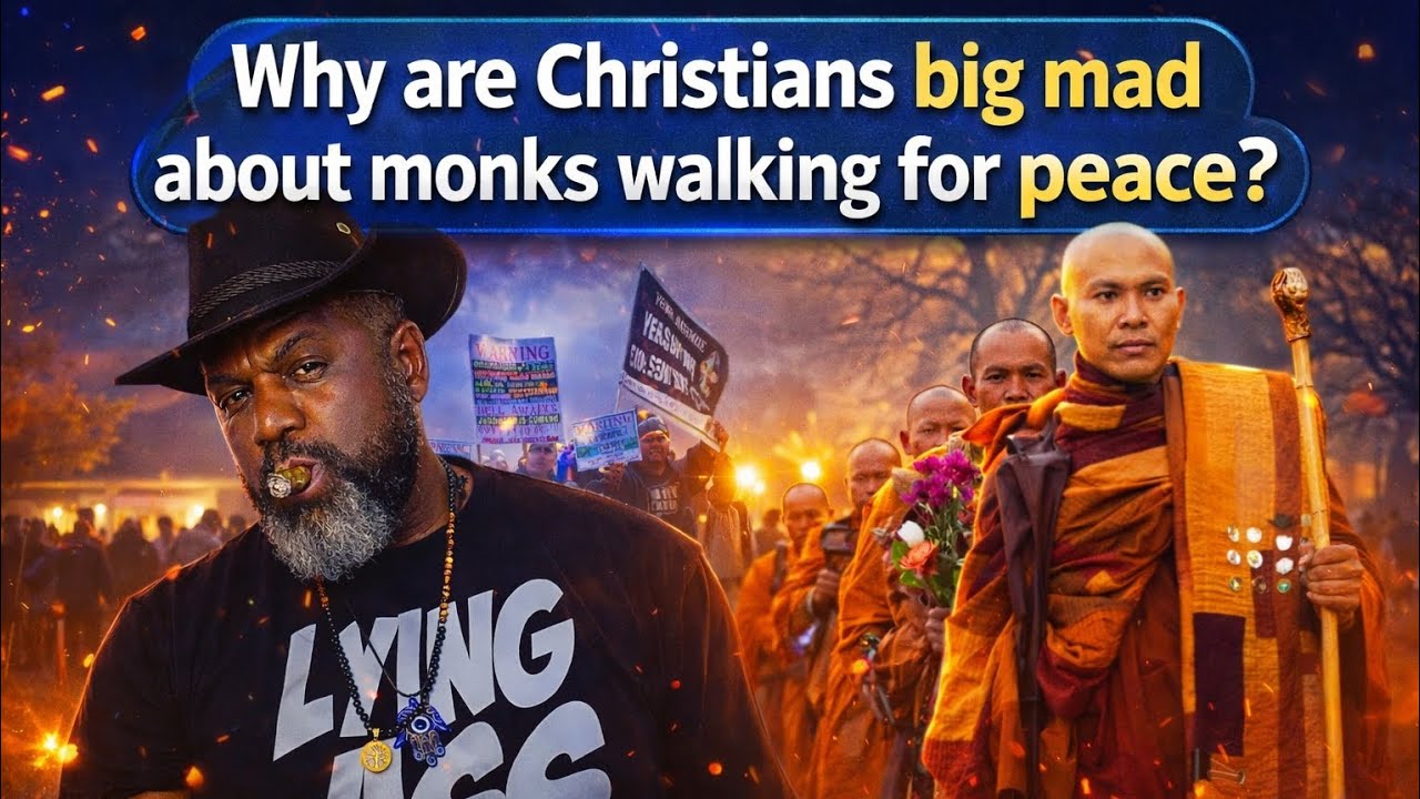 Почему христиане так сильно возмущаются тем, что монахи ходят во имя мира?