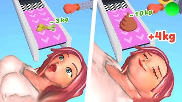 Food Balance 👩🍆🍭 All Levels Gameplay Android, iOS Trailer