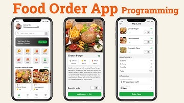 ✅ Food App Android Design - how to make food ordering app? android studio tutorial 🔥