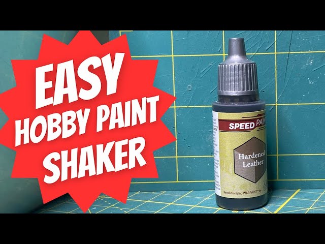 Model Hobby Paint Shaker Mixer Stirrer | 3D Printed