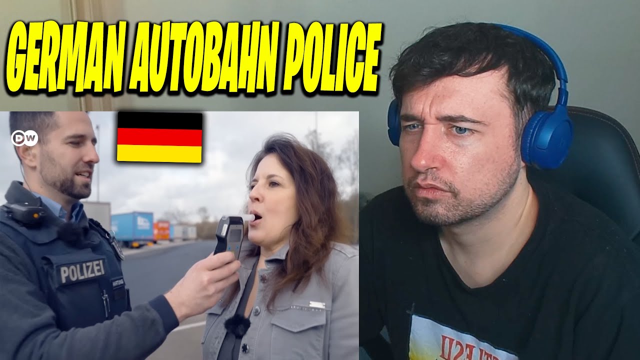 American Tested for Being Drunk by The German Autobahn Police (REACTION!!)