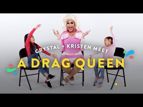 Kids Meet A Drag Queen (Crystal & Kristen) | Kids Meet | HiHo Kids