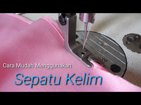 Video: Cara Membuat Jahitan Kelim