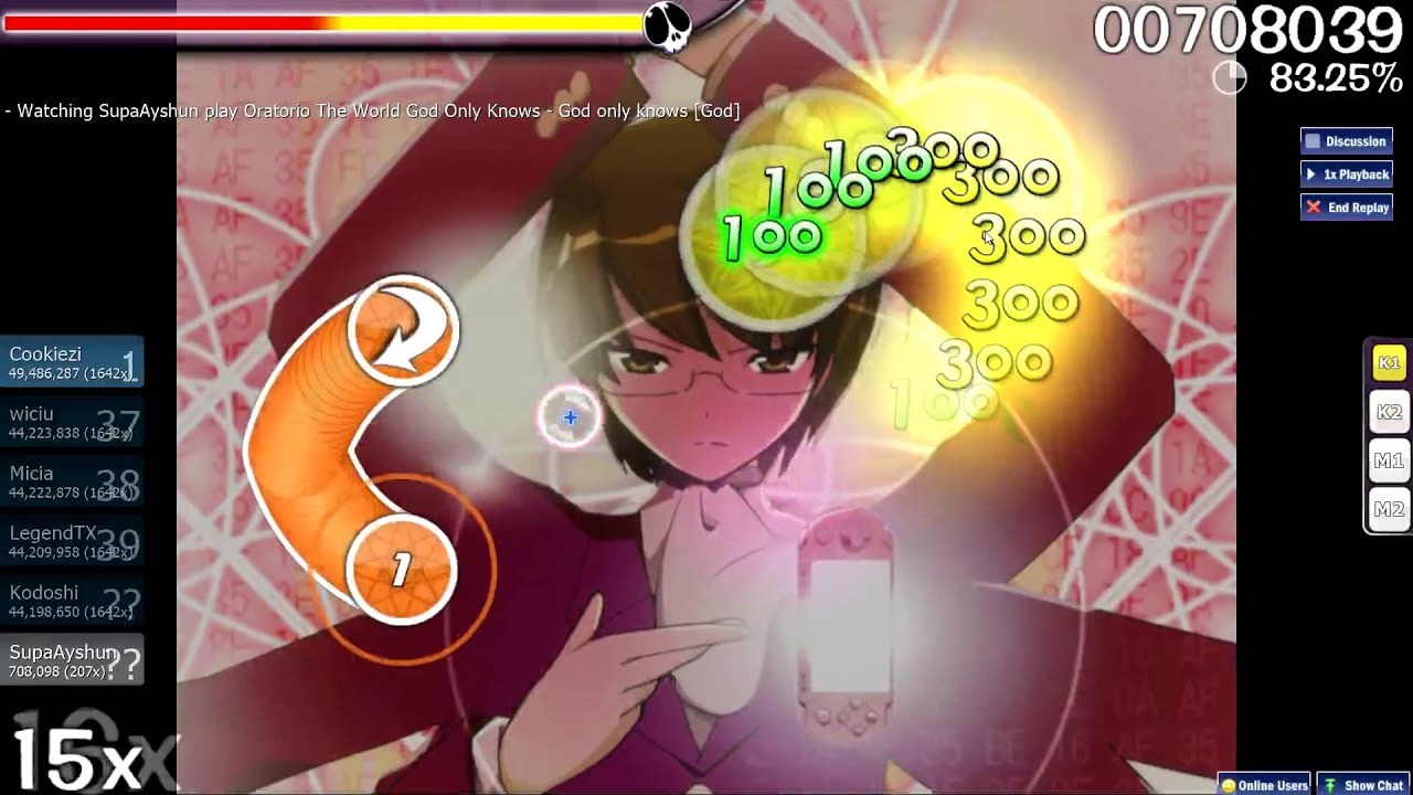 Osu Oratorio The World God Only Knows God Only Knows God Youtube